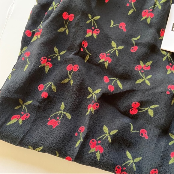 NEW Beach Riot Cherry Print Carter Ankle Pants - Picture 5 of 7